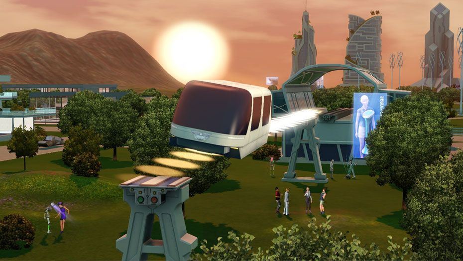 sims 3 into the future new objects